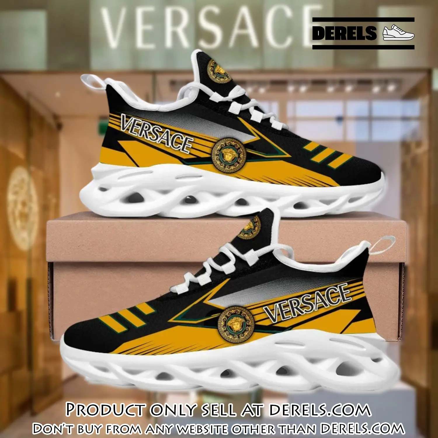 Versace medusa max soul shoes luxury brand gifts for men women dr2039460